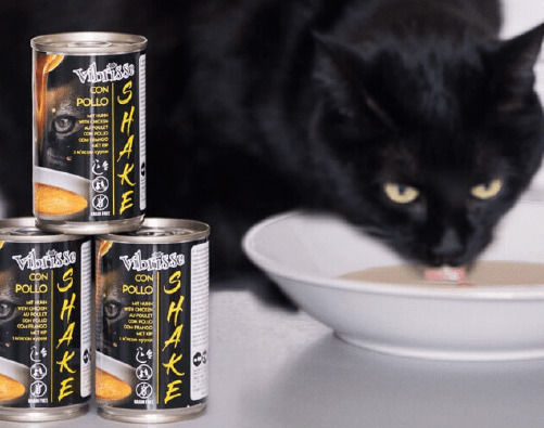 Croci Vibrisse Shake Kitten Nassfutter für Junge Katzen in Dose mit Huhn ohne Getreide 6x135gr