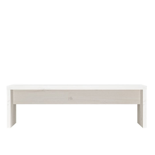 vidaXL Stand Desk Mounted Monitor White (813925)