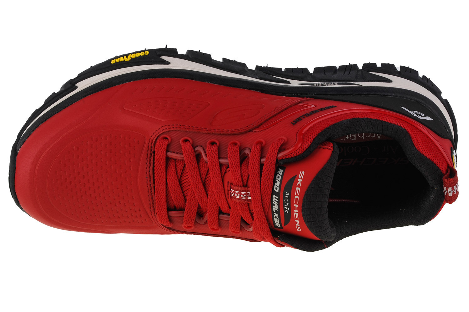 Skechers Arch Fit Road Walker 237333-RDBK Sport Shoes Running Red