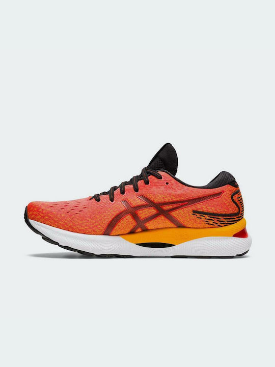 Gel-Nimbus 24 Sport Shoes Running Cherry Tomato / Black