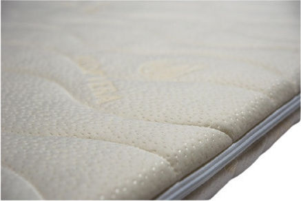 Douceur Mattress Topper Double Latex Infused with Aloe & Removable Cover 140x200x5cm