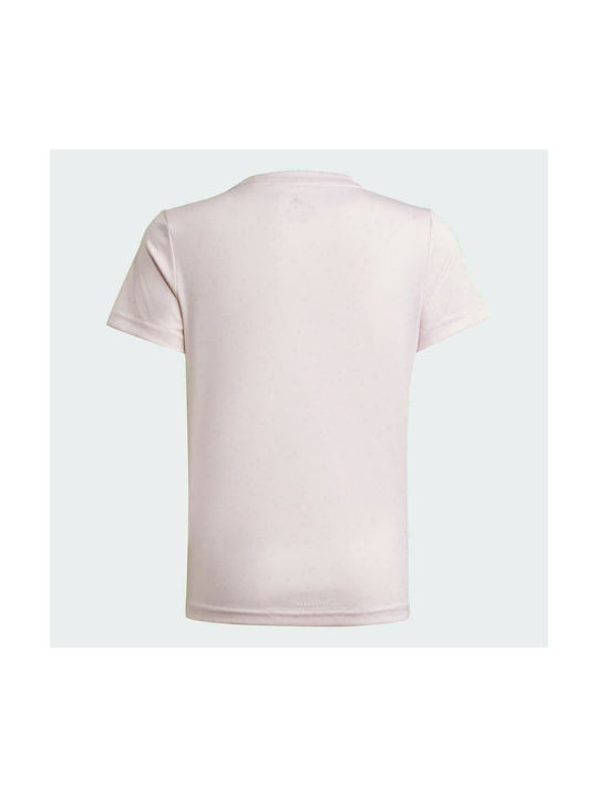 Adidas Kinder-T-Shirt Rosa Designed To Move