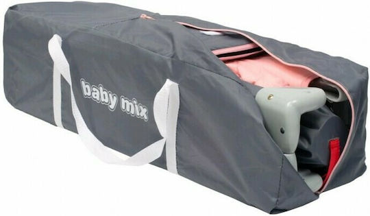 BabyMix Laufstall mit Matratze Hellblau 120x60cm
