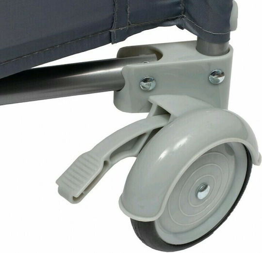 BabyMix Laufstall mit Matratze Hellblau 120x60cm