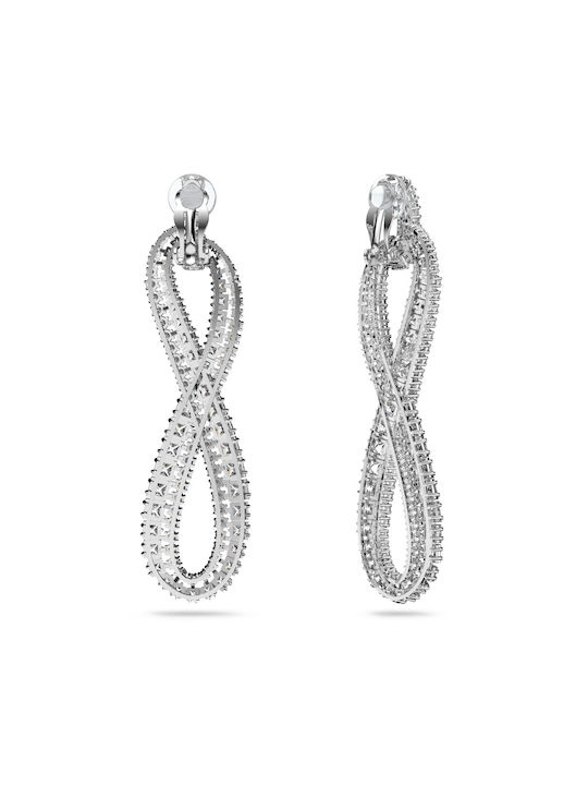 Swarovski Hyperbola Γυναικεία Σκουλαρίκια Κρεμαστά με Clip με Πέτρες