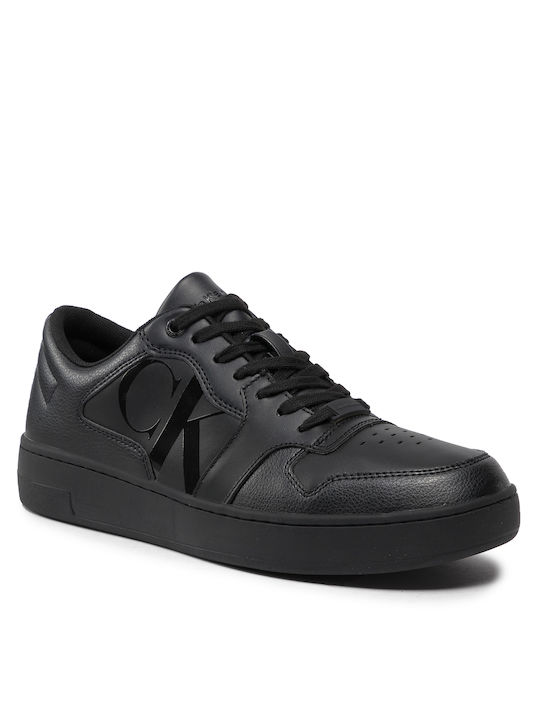 Calvin Klein Cupsole Laceup Ανδρικά Sneakers Μαύρα