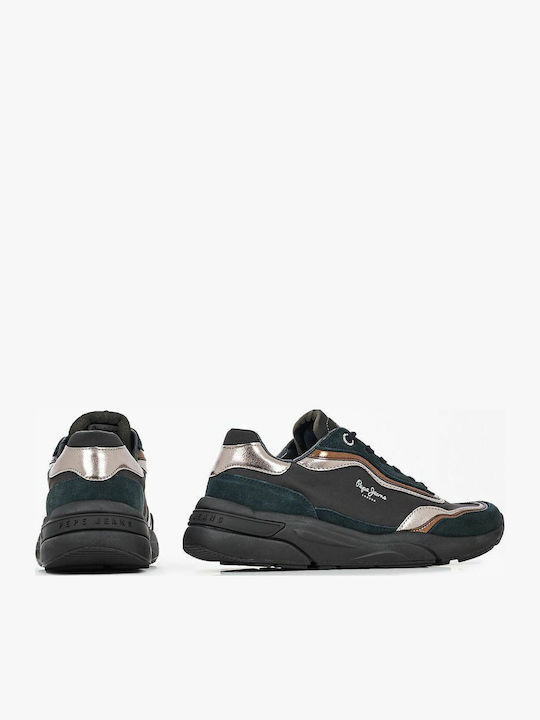 Arrow Pop Damen Chunky Sneakers Schwarz