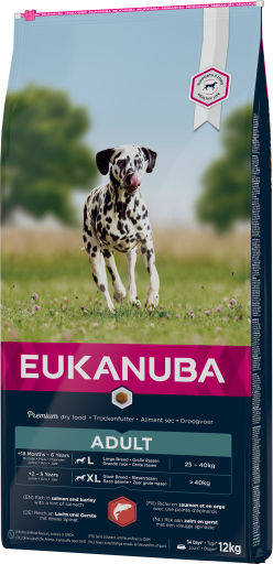 Eukanuba Adult All Breeds 12kg Dry Food for Adult Dogs with Salmon and Rice