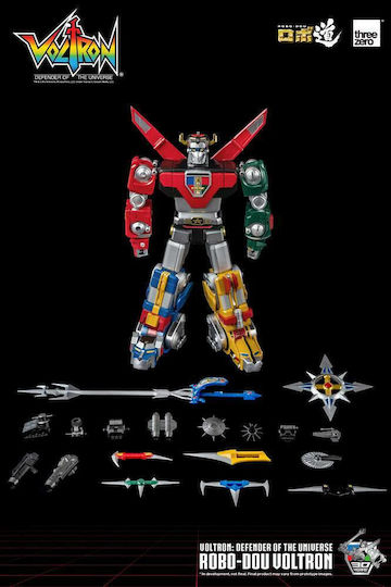 Threezero Voltron Robo-Dou Apărătorul Universului Figură de Acțiune