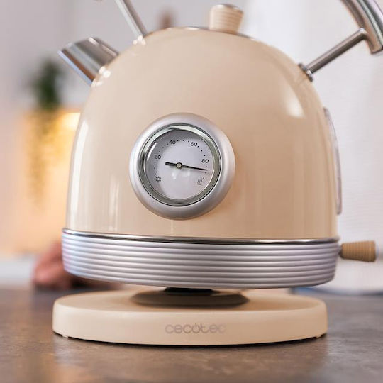 Cecotec Thermosense 420 Vintage Reisekessel 1.8Es 2200W Beige