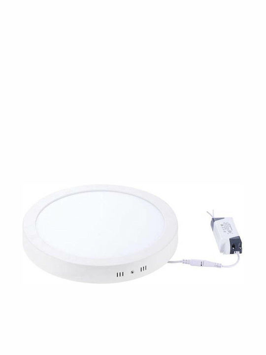 Vito Linda-R Round Outdoor LED Panel 20W with Warm White Light 3000K 22.5cm