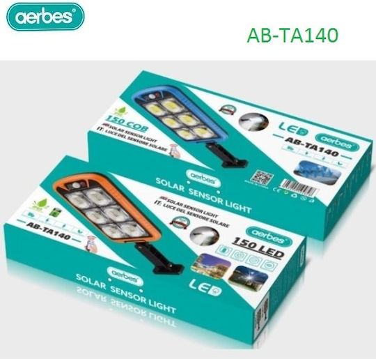 Aerbes AB-TA140 Street Solar Light with Motion Sensor, Photocell and Remote Control