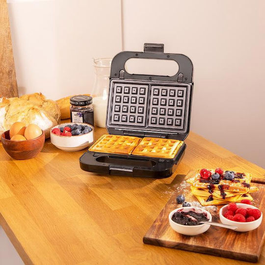 Cecotec Rock'nToast Τοστιέρα Γκριλιέρα με Αποσπώμενες Πλάκες 1000W Inox