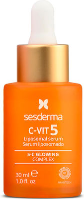 Sesderma C-Vit 5 Αντιγηραντικό Serum Προσώπου με Βιταμίνη C για Λάμψη 30ml