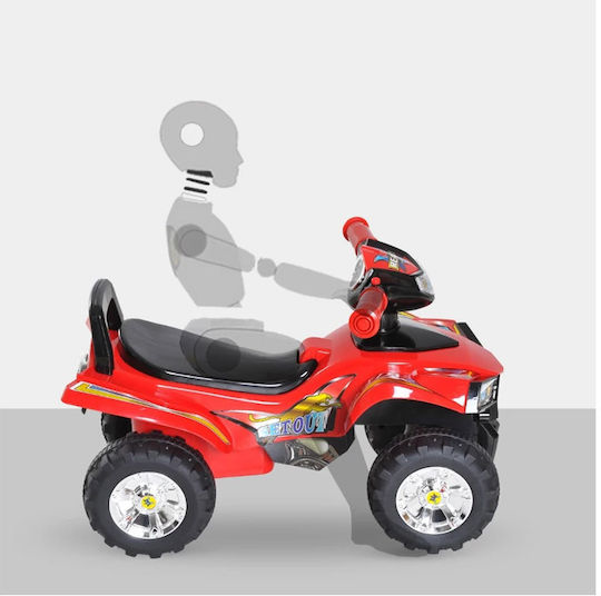 Kids Scooter Licensed Pedal Red