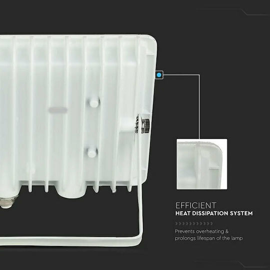 V-TAC Waterproof LED Floodlight 100W Cold White 6500K IP65