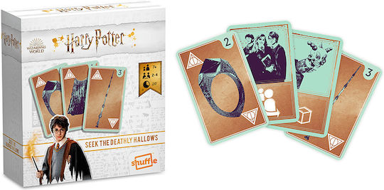 Board Game Harry Potter - Deathly Hallows for 2-4 Players 7+ Years Old (EN) Shuffle