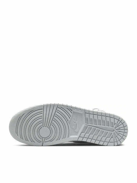 Air  1 Retro High Herren Stiefel White / Black / Grey Fog / Bleached Coral