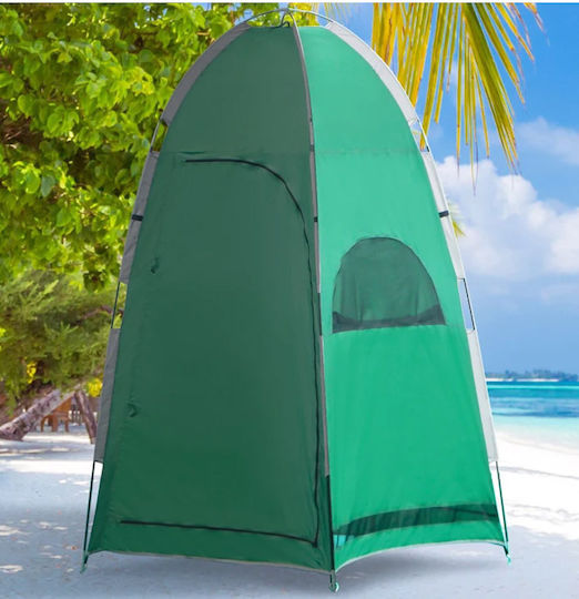 Outsunny Σκηνή Camping Τουαλέτας Πράσινη 122x122x213εκ.
