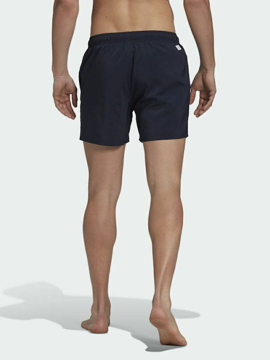 Solid Clx Costume De Baie Bărbați Pantaloni Scurți Albastru