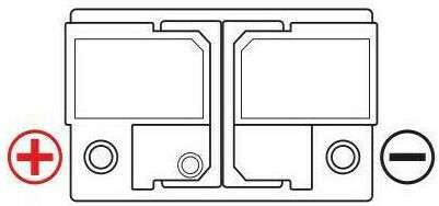 Lampa Car Battery Pilot SMF 242x175x175mm with 60Ah Capacity and 540A CCA