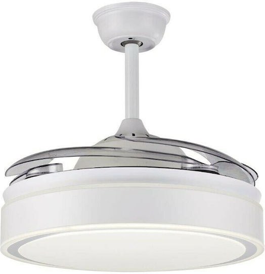 Sun Light Jasper Тавани Вентилатор 90см с Магазин за онлайн търговия с Мегапикселови Обективи Черен