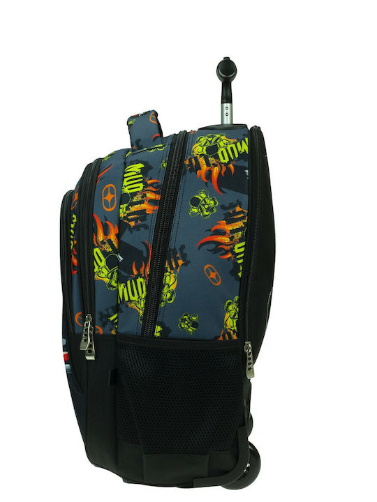 No Fear Extreme Atv School Bag Trolley Elementary, Elementary Multicolored