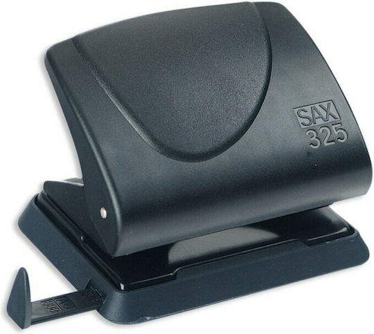 Sax 325 Paper 2-Hole Puncher with Guide for 25 Sheets