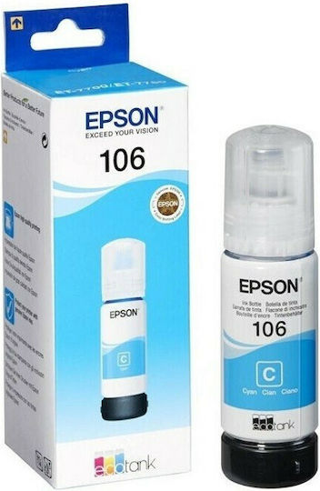 Epson 106 Original InkJet Druckerpatrone Cyan (C13T00R240)