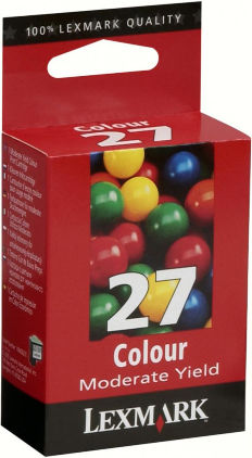 Lexmark 27 Γνήσιο Μελάνι Εκτυπωτή InkJet Μαύρο (10NX227E)