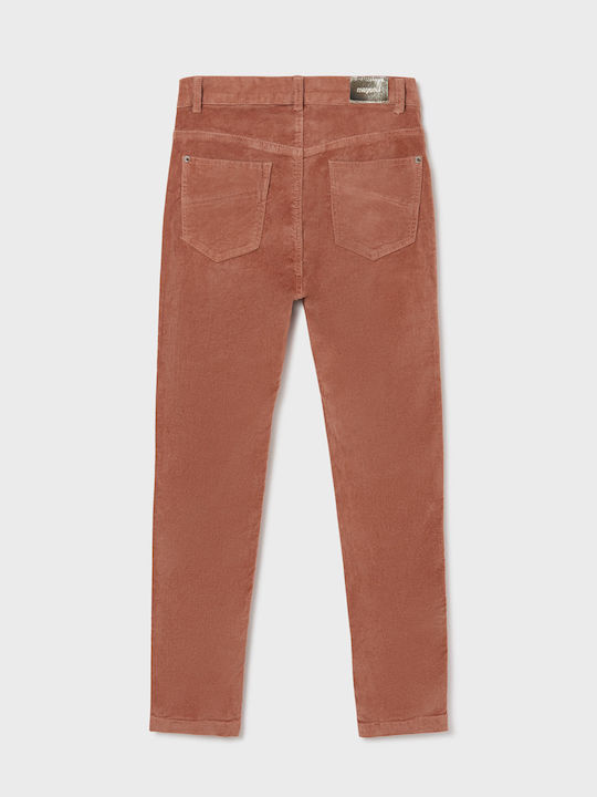 Kids' Corduroy Pants Orange