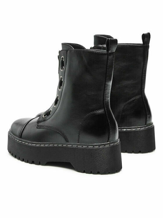 Damen Stiefeletten Schwarz