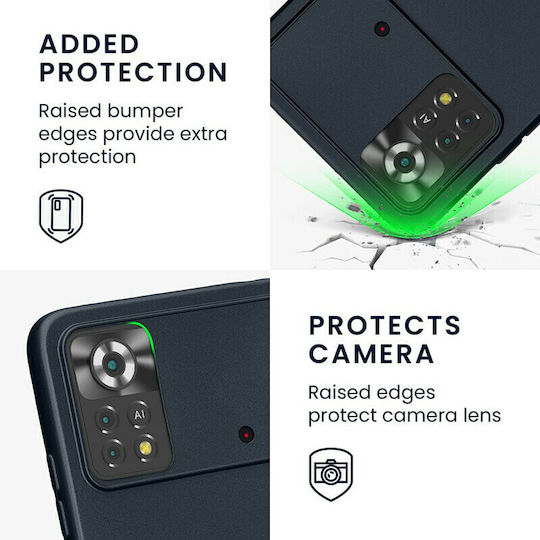 KWmobile Back Cover Silicone Metallic Blackberry (Poco X4 Pro 5G)