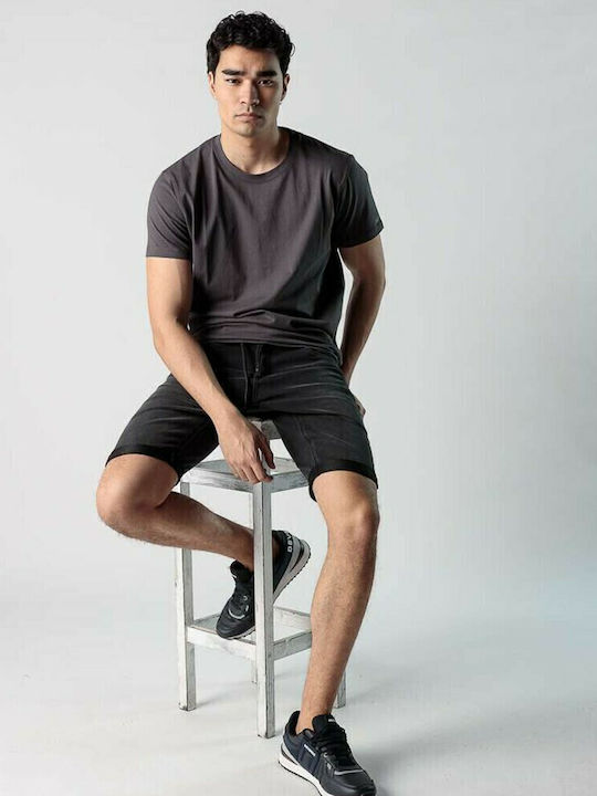 Herrenshorts Jeans Gray