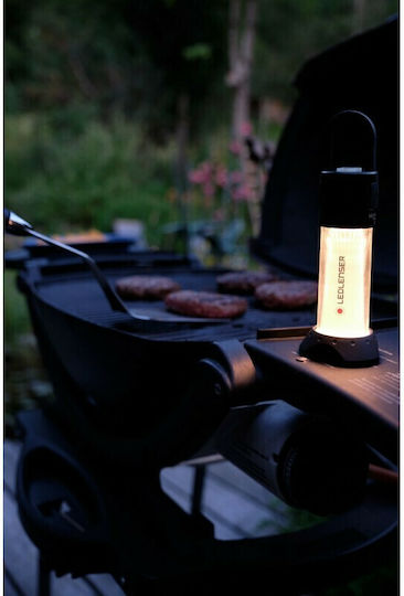 LedLenser ML6 Φανάρι Led Μπαταρίας για Camping με Φακό & Powerbank Warm Light 6lm