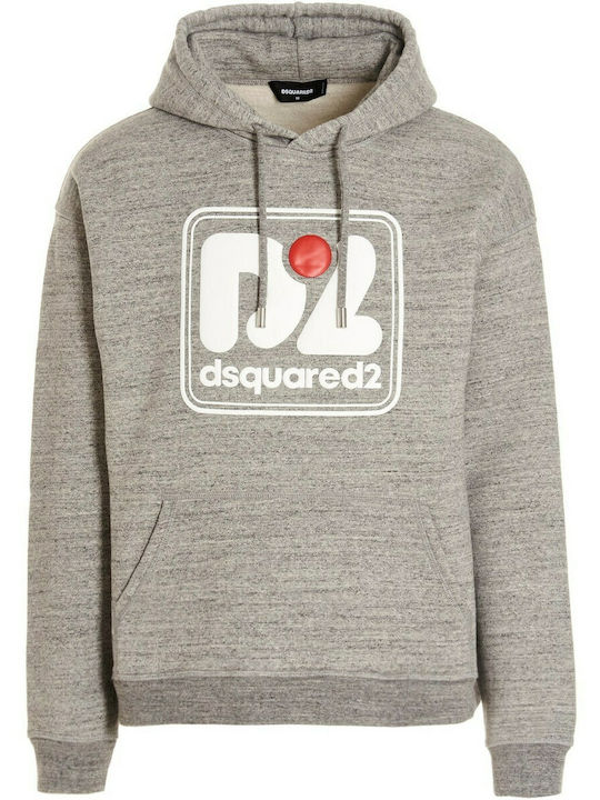 Sweatshirt with Hood Gray