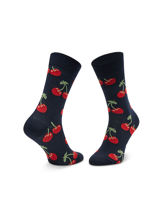 Happy Socks Unisex Κάλτσες με Σχέδια Μπλε