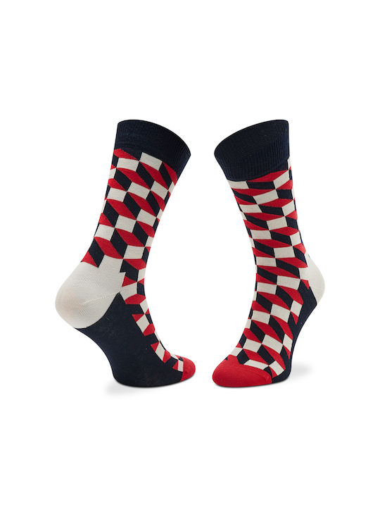 Happy Socks Κάλτσες με Σχέδια Πολύχρωμες 4Pack
