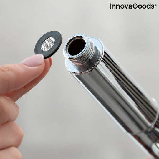 InnovaGoods Heliwer Telefon de duș cu filtru și întrerupător de oprire a fluxului