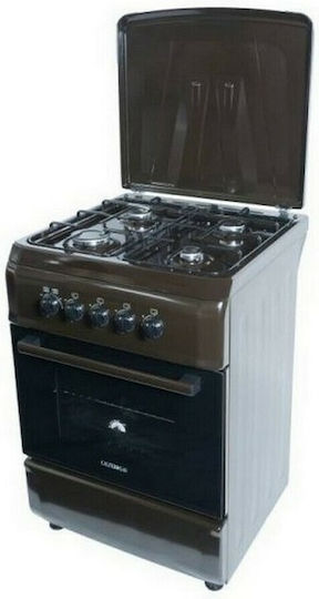 Ferre F6T40G2-BR Gasherd 64Es B60cm. Coffee
