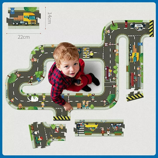 Kids Puzzle Car track for 3++ Years 40pcs Toi World