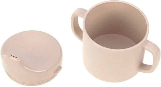 Laessig Educational Sippy Cup Plastic with Handles Pink for 6m+m+ 150ml