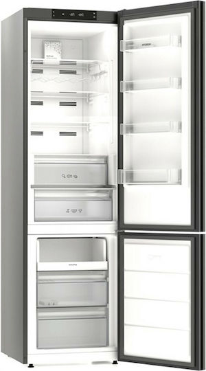 Hyundai Fridge-Freezer 367lt Total NoFrost H201xW59.5xD66cm Brown HRC22-3833BRD/GL