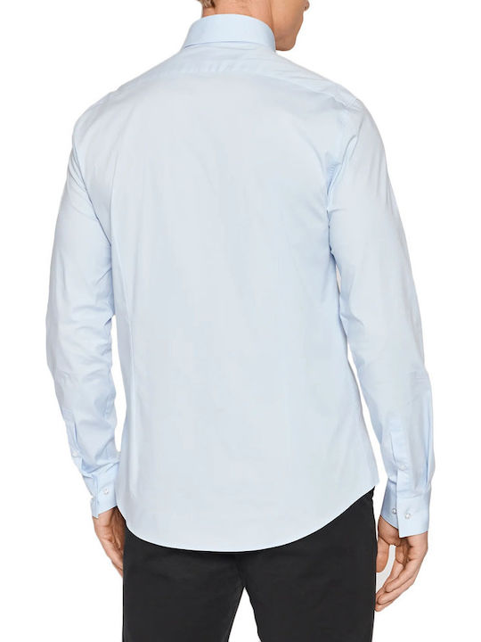 Calvin Klein Baumwolle Hemd Calm Blue
