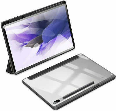 Dux Ducis Toby Flip Cover Δερματίνης Μαύρο (Galaxy Tab S8+)