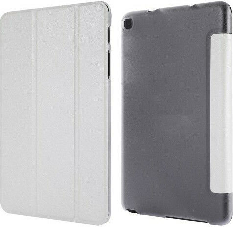 Tri-Fold Flip Cover Alb Pentru Galaxy Tab A 8.0 2019