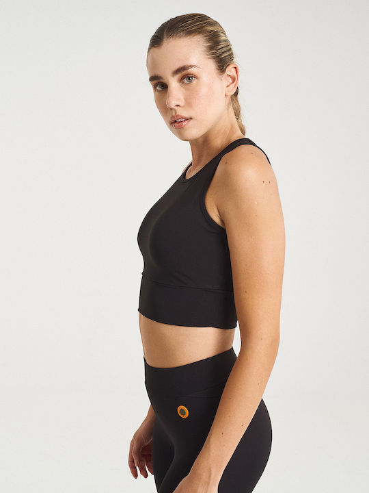 Women's Sports Bra without Padding Black