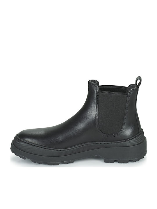 Brutus Leather Women's Chelsea Ankle Boots Black