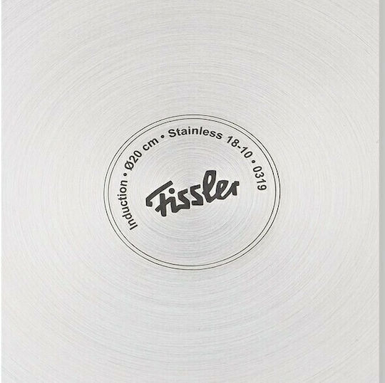 Fissler Copenhagen Σετ Κατσαρόλες από Ανοξείδωτο Ατσάλι Ασημί 5 Σκευών