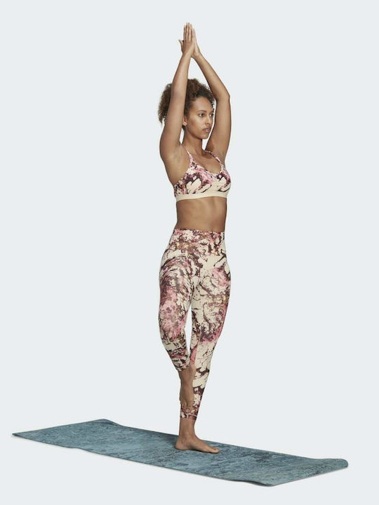 Yoga Essentials Studio Women's Athletic Sports Bra Bliss Orange with Lining